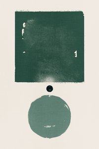 Minimalist Green Shapes