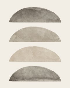 Neutral Arches Abstract by Ema Paraschiv