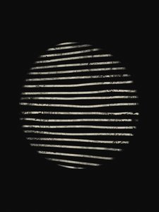 Striped Circle Shadow