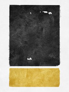 Textured Black Gold Abstract