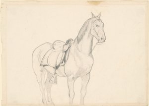 Horse by Emanuel Gottlieb Leutze