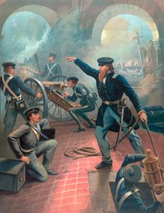 Ulysses S. Grant in Mexican-American War by Emanuel Gottlieb Leutze