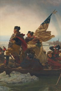 Washington Crossing the Delaware River, 25th December 1776