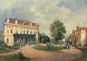 Country House of the Albert Hardt Family in Hadersdorf near Vienna, 1854