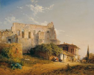 Tekfur Saray in Constantinople by Emanuel Stöckler