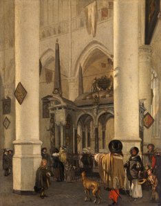 The Nieuwe Kerk in Delft with the Tomb of William the Silent