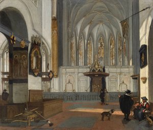View of the Choir of St John
