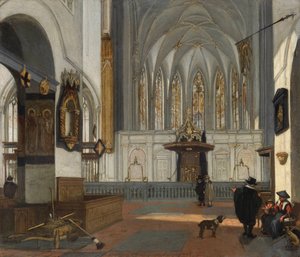 View of the Choir of St John