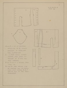 Pattern for Spats by Emery Herrett