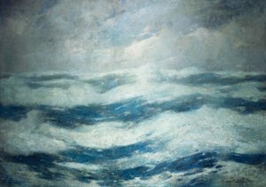 The Sky and The Ocean by Emil Carlsen
