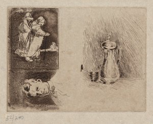 Three Studies by Emil Carlsen