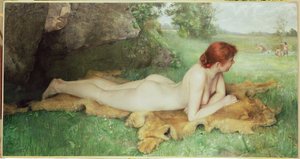 The Naiad by Emil Gustav Adolf Glockner