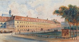 The Salzgries Barracks by Emil Hütter