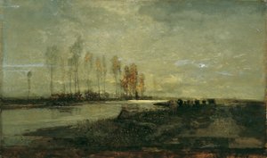 On the Thaya near Lundenburg II by Emil Jakob Schindler