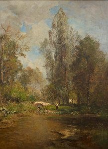 Hackinger Au by Emil Jakob Schindler