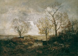Autumn Landscape by the River