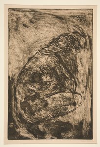 Seated Nude by Emil Nolde