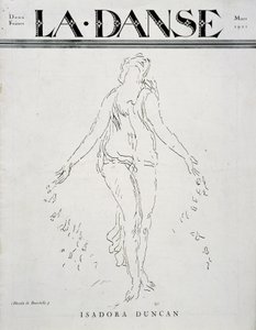 Isadora Duncan (American Dancer of Irish Origin) by Emile Antoine Bourdelle