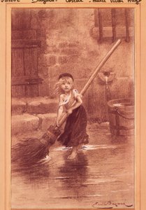 Cosette, illustration from 