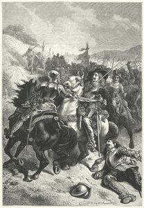 King Charles I at the Battle of Naseby