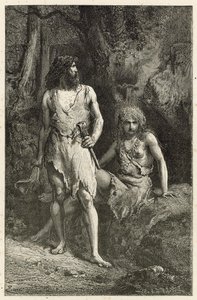 Man in the Age of the Reindeer by Emile Antoine Bayard