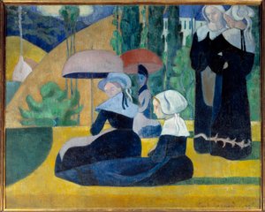 Bretons with Umbrellas