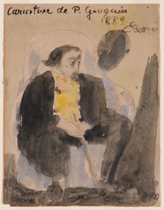 Caricature of Paul Gauguin