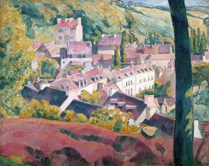 Pont-Aven Seen From The Bois D