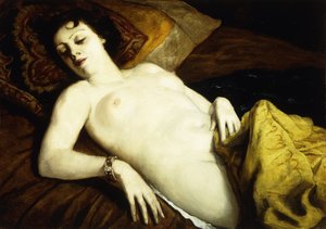 Sleeping Nude with Bracelet