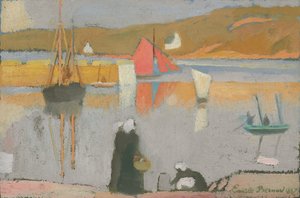 The Port at Saint-Briac, 1887