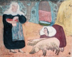 Women with Pigs