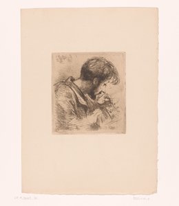 Portrait of Paul Adolphe Rajon by Emile Boilvin