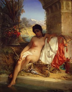 Odalisque by Emile Charles Wauters