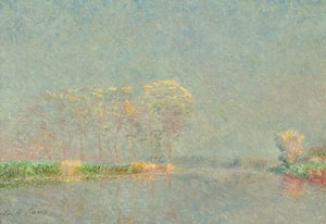 Fog on the Lys by Emile Claus