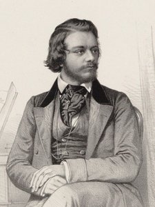 Portrait of the Pianist and Composer Theodor Leschetizky by Emile Desmaisons