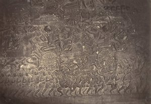 Bas-relief de la Grande Galerie de la Pagode, 1866 by Emile Gsell