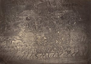 Bas-relief of the Great Gallery of the Pagoda by Emile Gsell