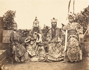 Theatre Costumes, Saigon, Cochinchina