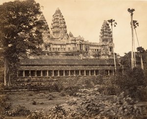 North Facade of the Grand Pagoda by Emile Gsell