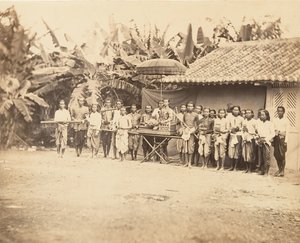Cambodian Prince and his Procession