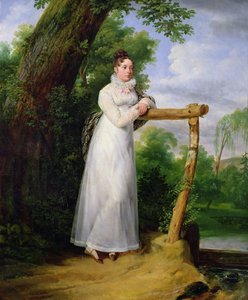 Madame Philippe Lenoir (1792-1874) by Emile Jean Horace Vernet