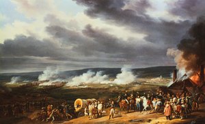 The Battle of Jemappes, 1792 by Emile Jean Horace Vernet