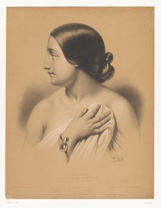 Young Woman with Bracelet Covering Herself (Modesty)