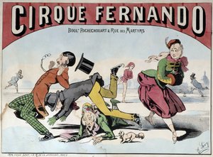 Cirque Fernando - Poster by Lévy, late 19th century