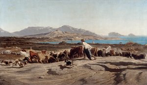 View of Marseille, Taking the Aygalades on a Day Walk by Emile Loubon