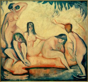 The Bathers by Emile Othon Friesz