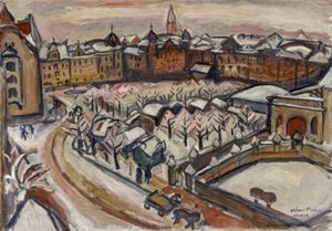 Snow in Munich by Emile Othon Friesz
