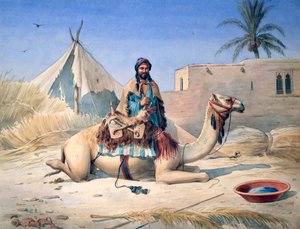 Bedouin and Camel, 1830
