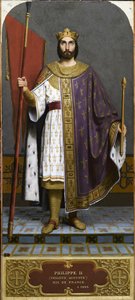 King Philip II of France by Emile Signol