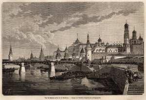 General view of Moscow by Emile Theodore Therond